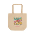 Personalized Cool Moms Club retro tote bag with custom name