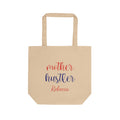 Personalized Mother Hustler tote bag with custom name